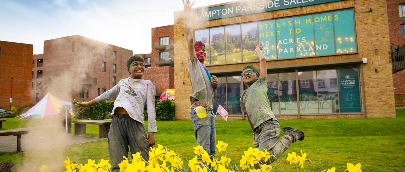 Lampton Parkside Holi Fest