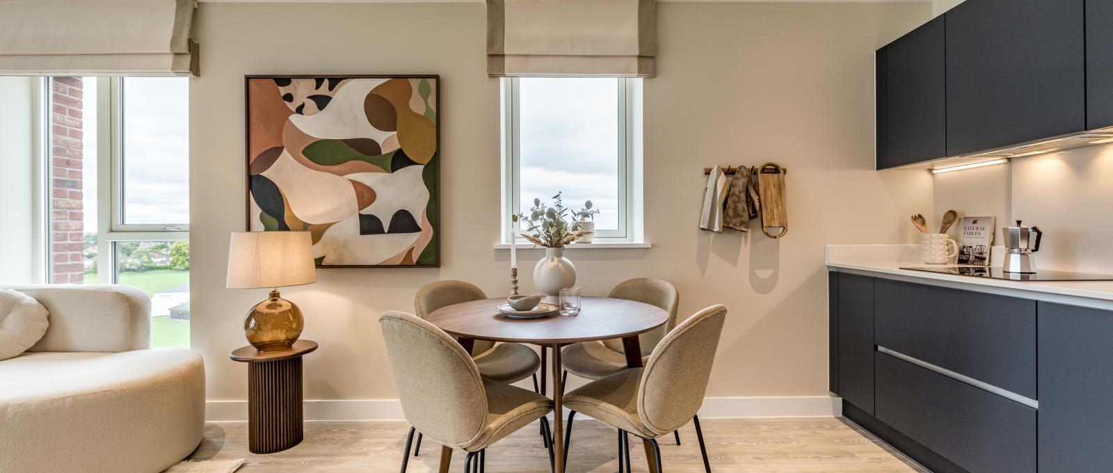 Forest View dining room table 