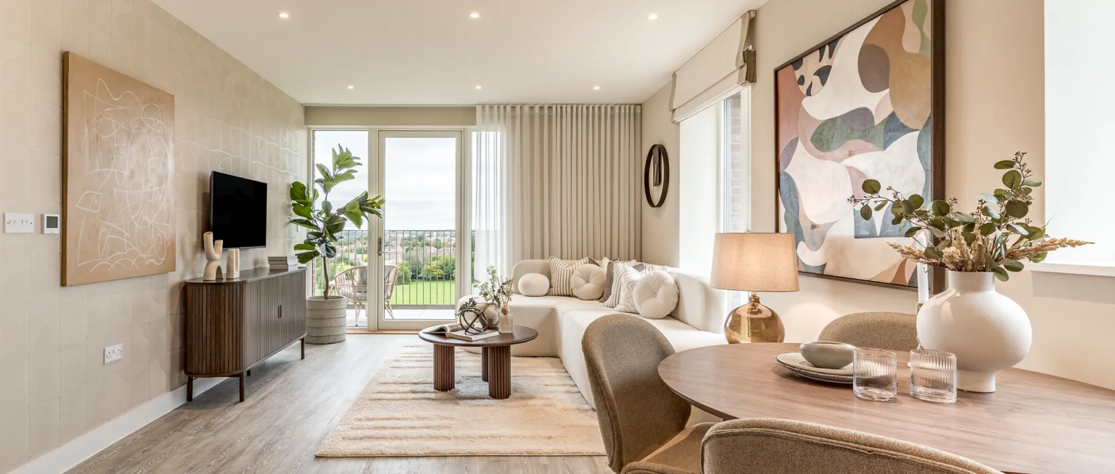 Lampton Parkside Living Space