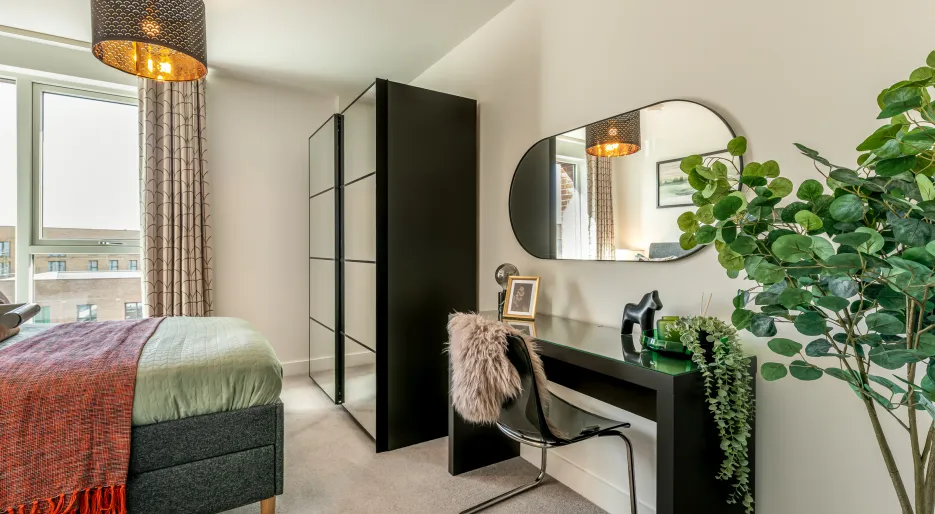 Lampton Parkside - Apartment F1.89 - 2-bedroom 2-bathroom - bedroom 2 