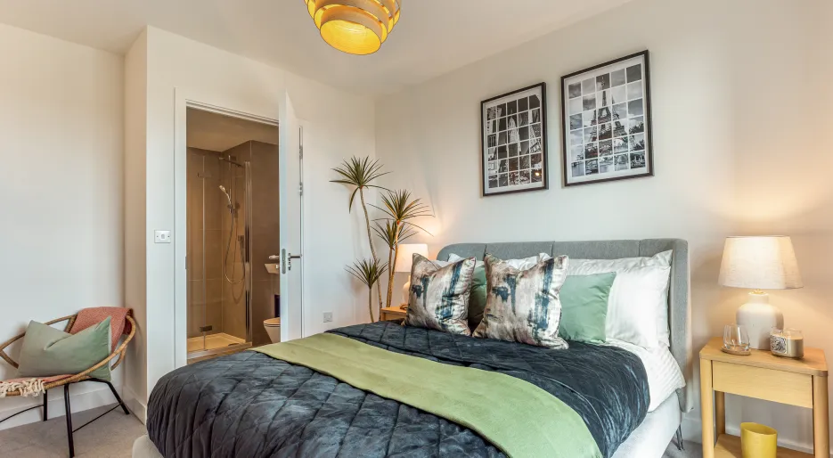 Lampton Parkside - Apartment F1.89 - 2-bedroom 2-bathroom - Principal bedroom 