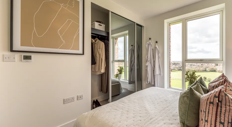 Lampton Parkside - Apartment F1.86 - 2-bedroom 2-bathroom - principal bedroom 