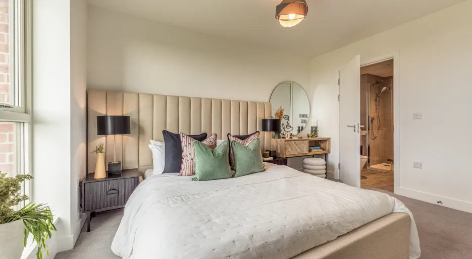 Lampton Parkside - Apartment F1.86 - 2-bedroom 2-bathroom - principal bedroom 