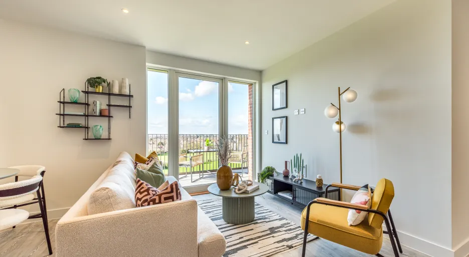 Lampton Parkside, 2 bedroom 2 bathroom, living area