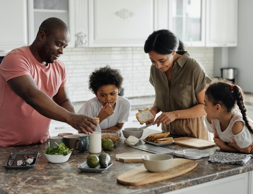 Family cooking