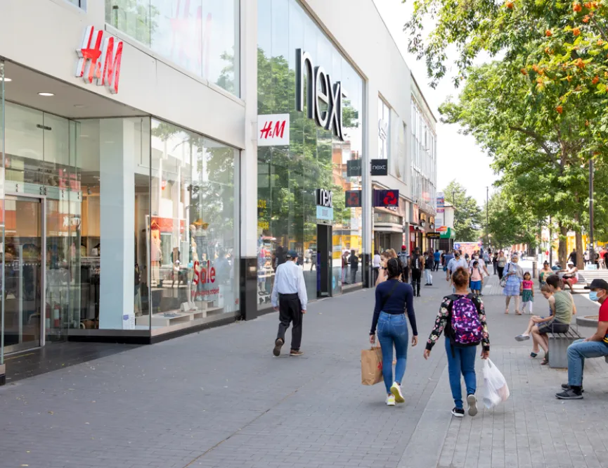 Hounslow High Street Shopping 