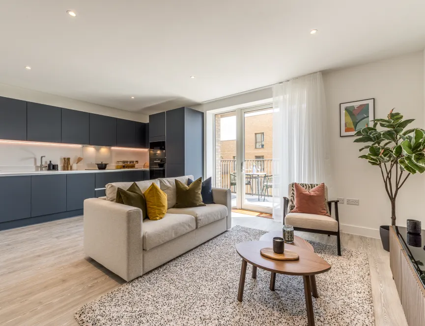 Lampton Parkside - 1 bedroom - L shape 