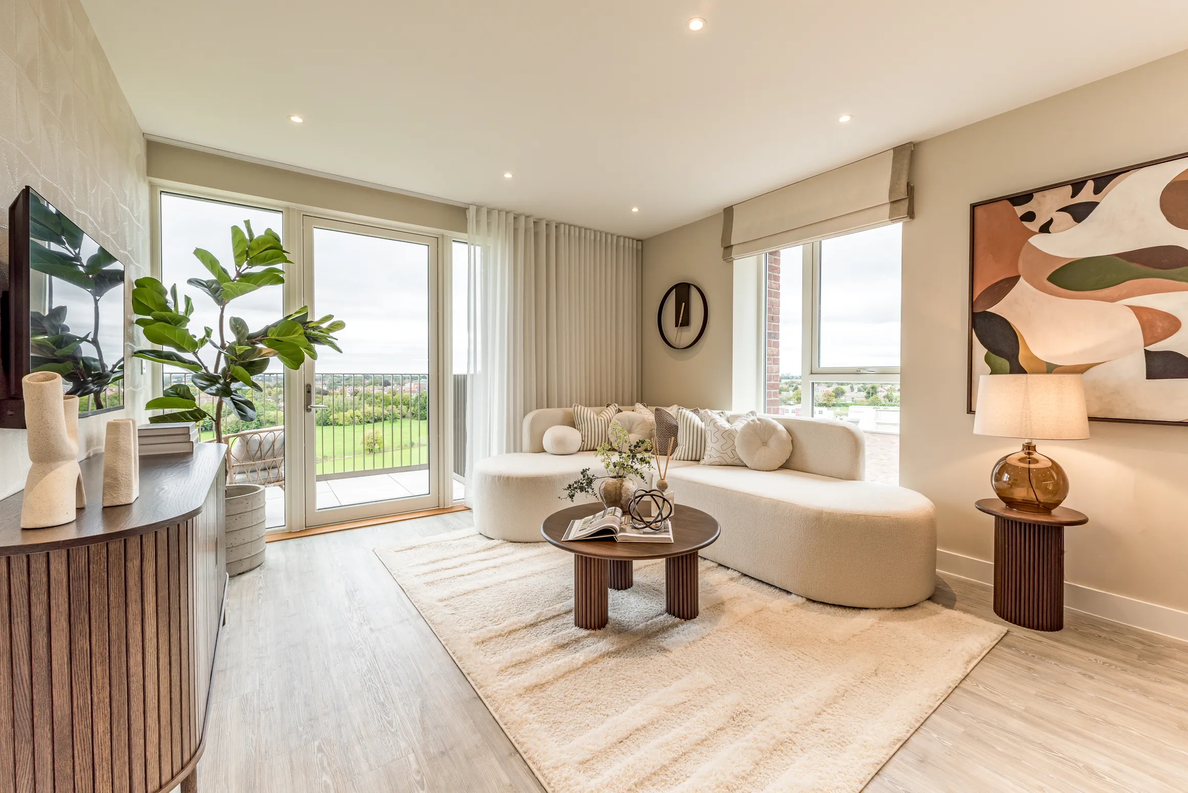 Forest View living room 