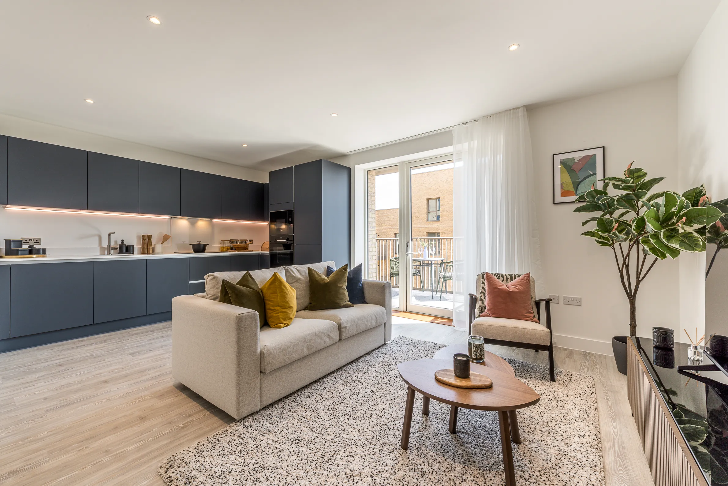 Lampton Parkside - 1 bedroom - L shape 