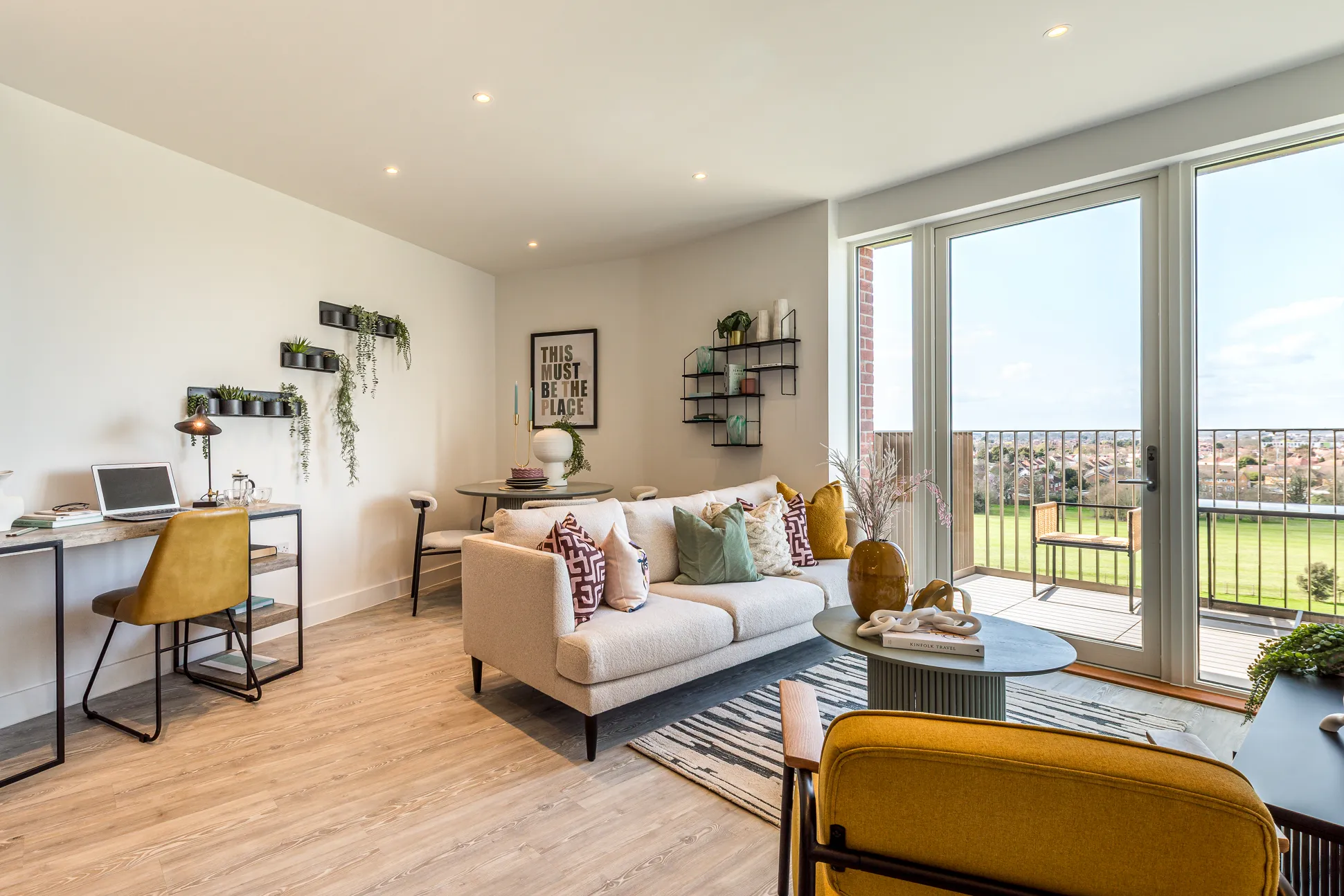 Lampton Parkside, 2 bedroom 2 bathroom, living area